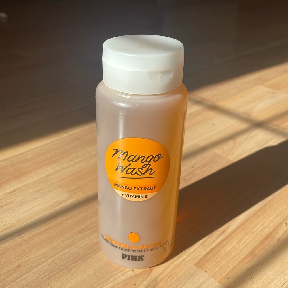 Pink by Victoria Secret mango body wash